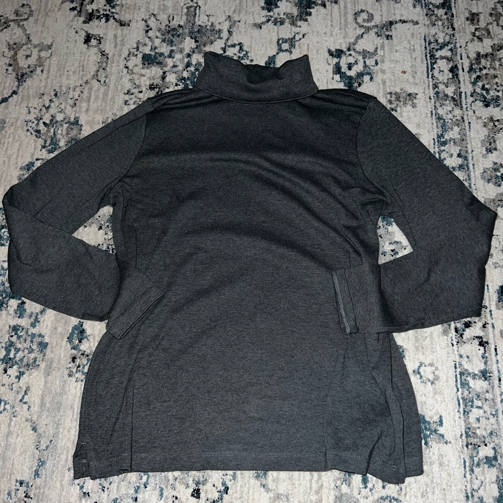 Gray Turtleneck